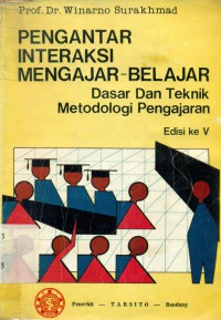 Image of Pengantar Interaksi Mengajar-Belajar
